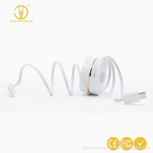 3 in 1 Multi Charger usb date Cable Round box usb charging cable for all smartphone